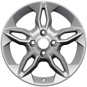 Platišče iz lahke zlitine 16" 5 x 2 kraki, srebrn